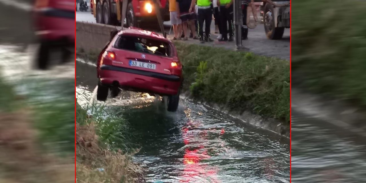 Sulama kanalına düşen otomobildeki iki kişi öldü