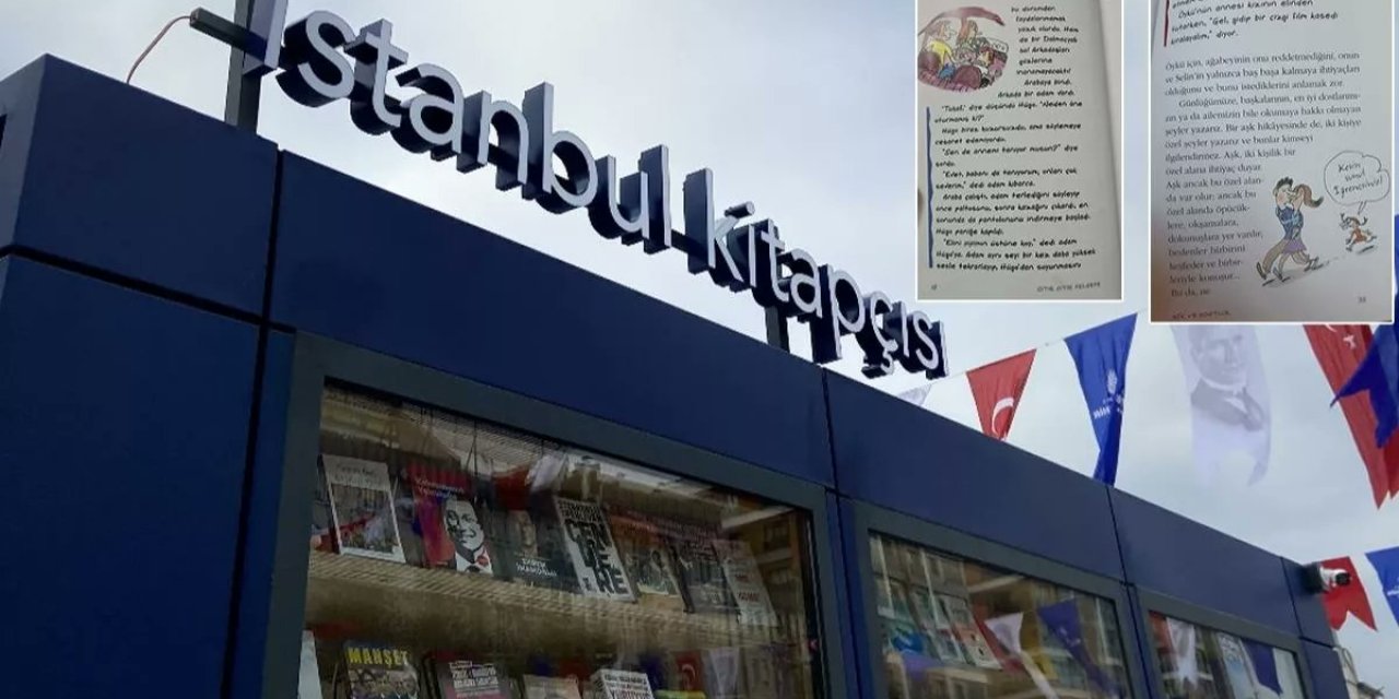 İBB kitapçısındaki 2 çocuk kitabında rezil satırlar
