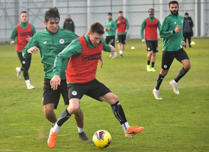 Konyaspor'da Rize maçı hazırlıkları sürüyor