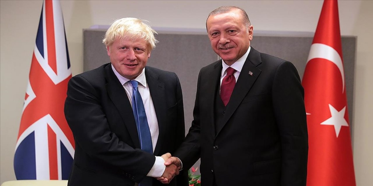 Cumhurbaşkanı Erdoğan, İngiltere Başbakanı Johnson ile telefonda görüştü