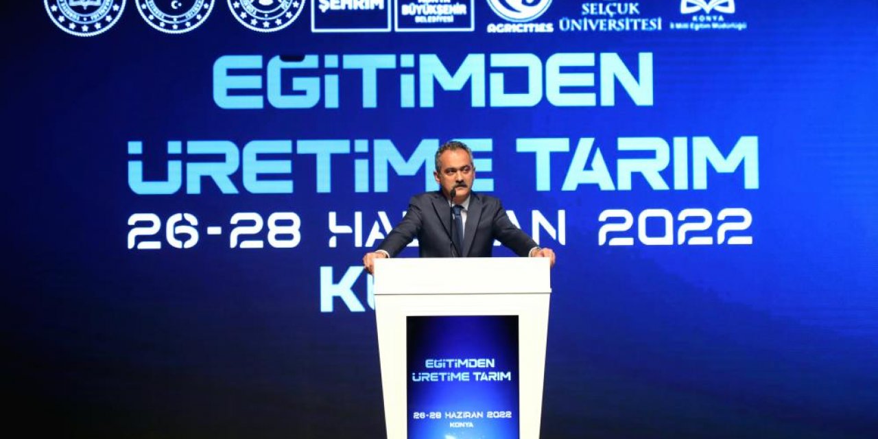 Bakan Özer Konya’da duyurdu! Meslek liselerinde ucuz ekmek satılacak