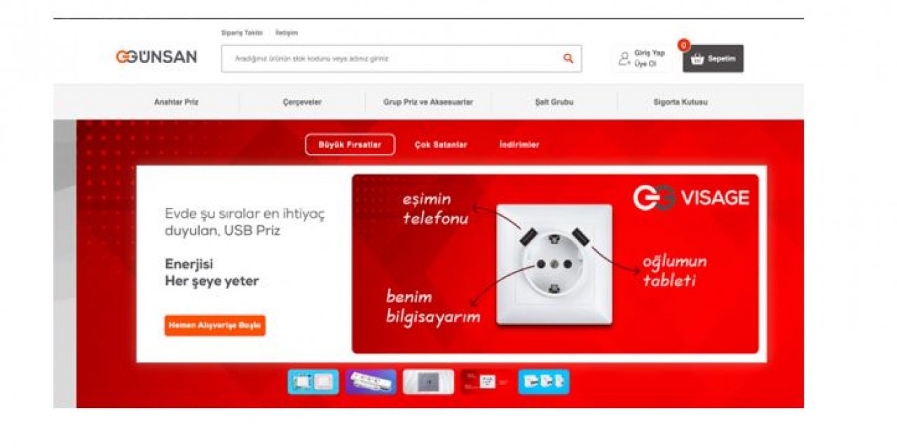 Günsan Elektrik’in web sitesi yenilendi: Tasarımı ve işlevselliği ile kullanıcılara kolaylık sunuyor