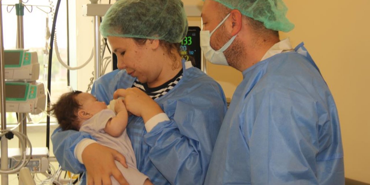 Alcapa sendromu tanısı konulan 4 aylık bebek, Konya’da şifa buldu