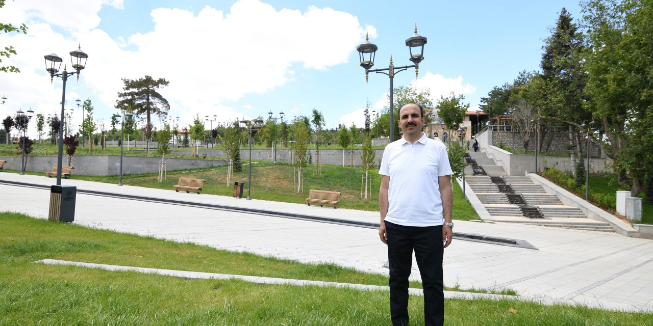 Konya’nın tarihi bölgesinde çalışma bitti, Başkan Altay görmeye çağırdı