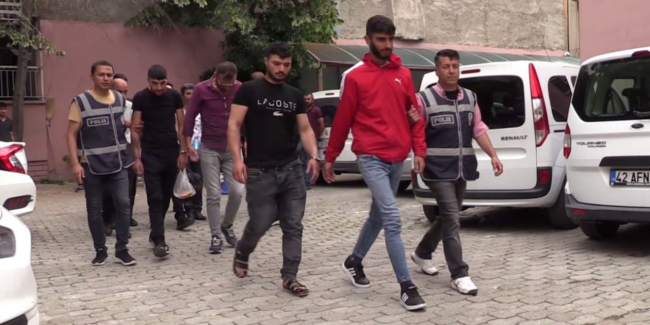 Konya’da 38 ekip, 99 polisle aranan şahıslar operasyonu!