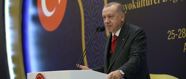 Cumhurbaşkanı Erdoğan: İslam bize göre değil, biz İslam'a göre hareket edeceğiz