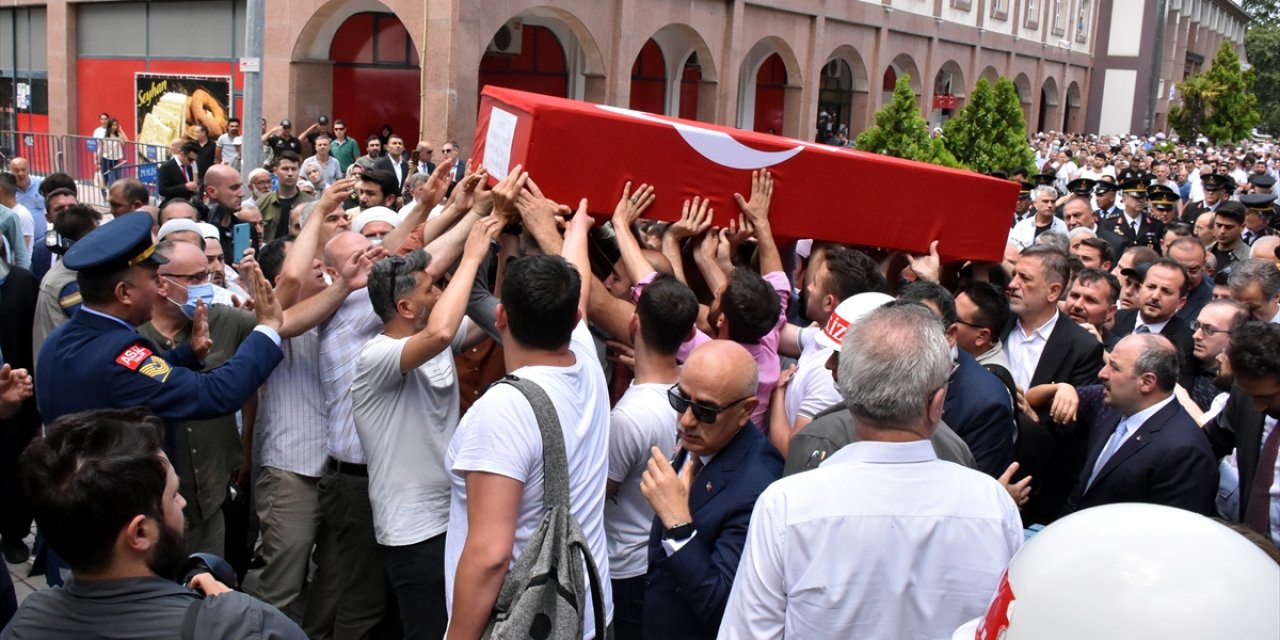 Şehit Serkan Taşçı memleketinde son yolculuğuna uğurlandı