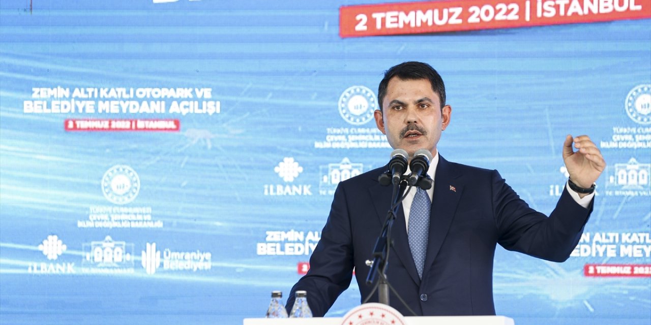 Bakan Murat Kurum muhalefete yüklendi