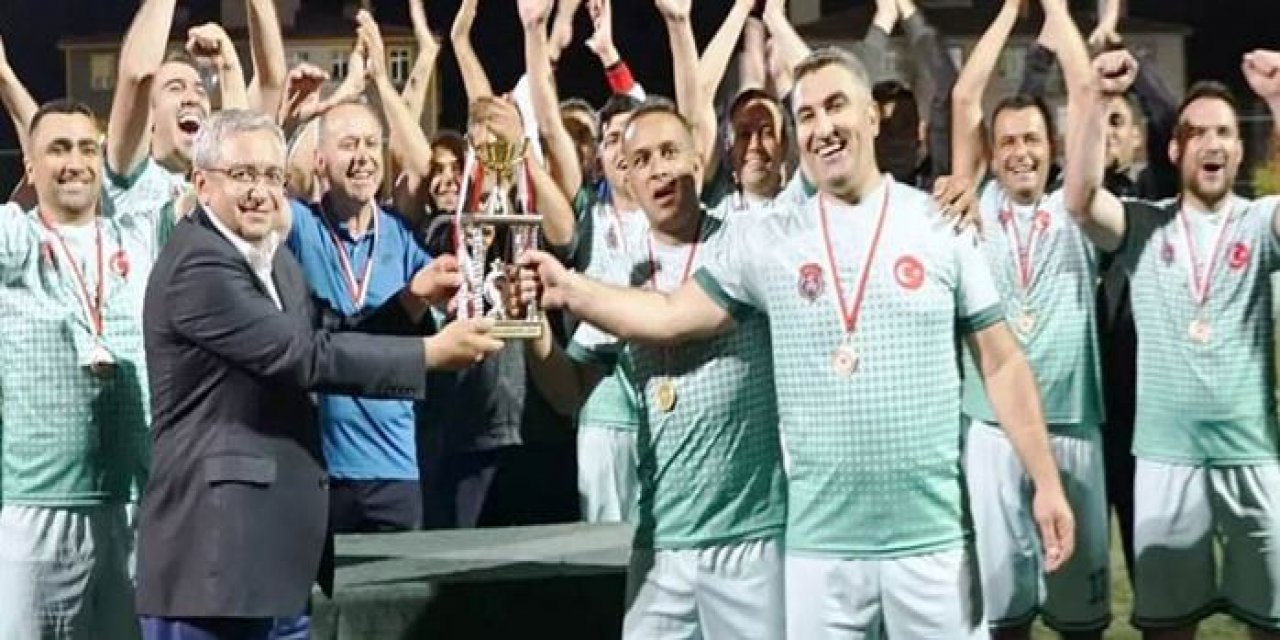 Konya Adliyesi Futbol Turnuvası tamamlandı