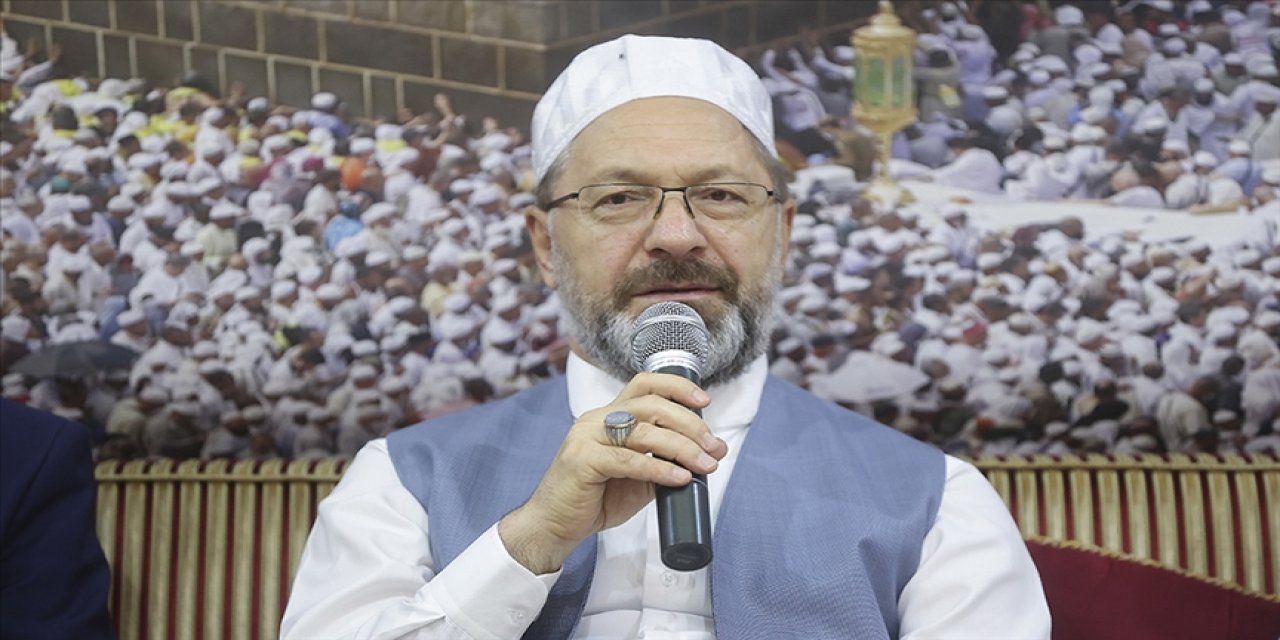 Erbaş: Fitne çıkartılarak kardeşliğimizin zayıflatılmasına müsaade edemeyiz