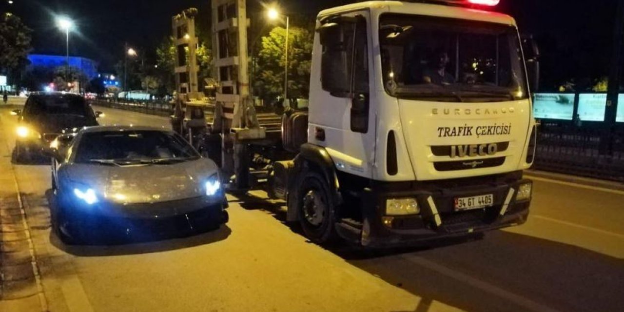 Konya’daki Lamborghini ile drift atan sürücü bulundu