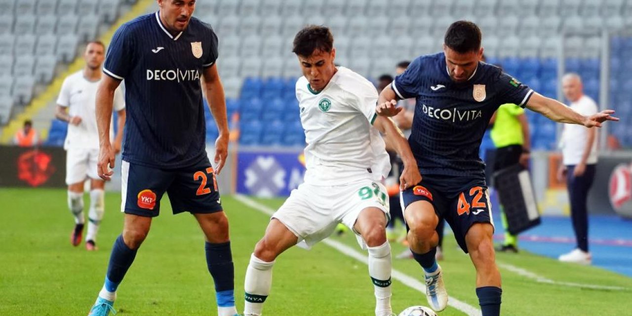 Konyaspor, Başakşehir maçında 1-0 mağlup oldu