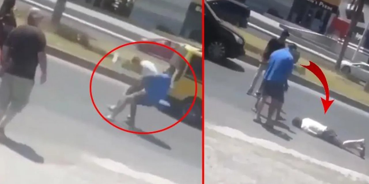 Trafikte yumrukladığı kişi güreşçi çıktı! Kündeye gelen adam yaşam savaşı veriyor