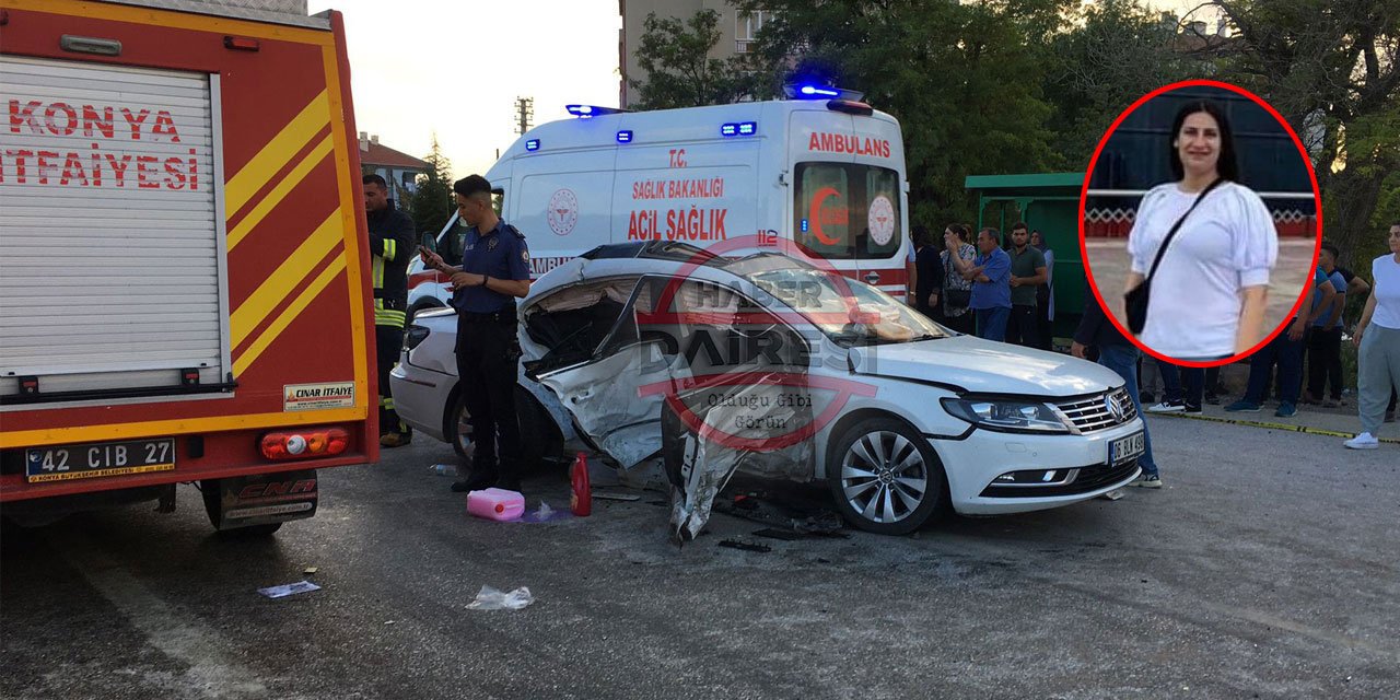 Konya’da 3 aracın çarpıştığı kazadan bir acı haber daha
