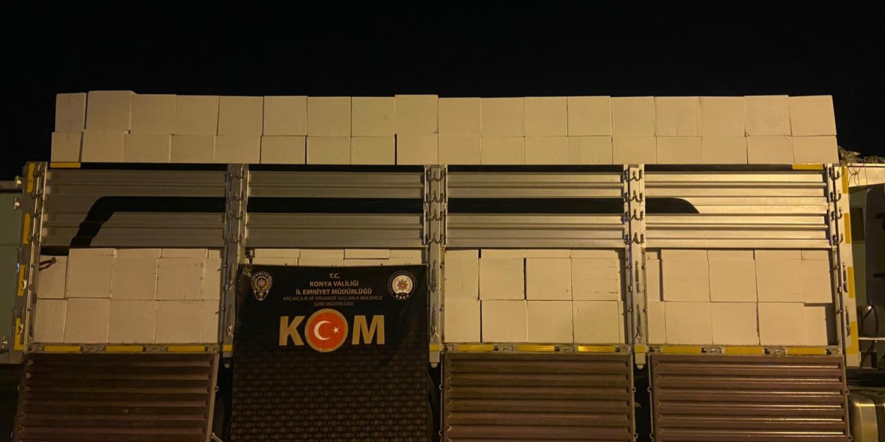 Konya polisi milyonlarca ele geçirdi! 3 kişi gözaltına alındı