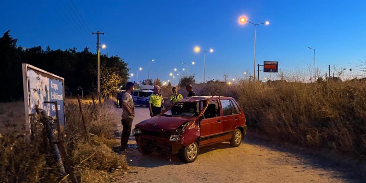 Otomobil takla attı: Kızı öldü, baba ile oğlu yaralı