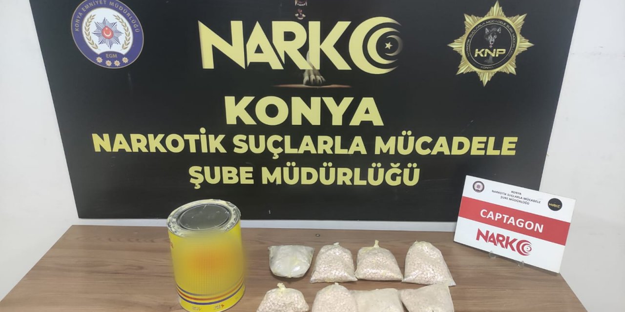 Konya’da uyuşturucu tacirlerine darbe! 8 kişi tutuklandı