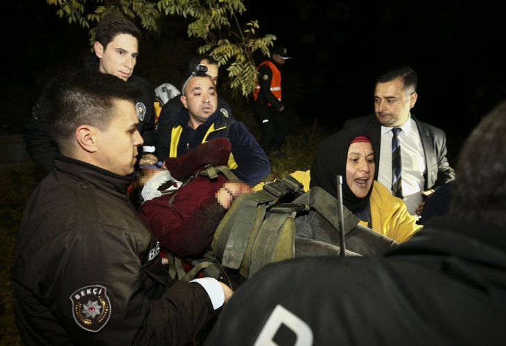Ankara Kalesi'nden düşen 15 yaşındaki kız ağır yaralandı