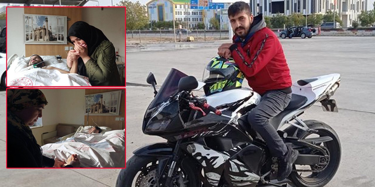 Tutkunu olduğu motosikletiyle kaza yaptı, 8 aydır Konya’da yaşam mücadelesi veriyor