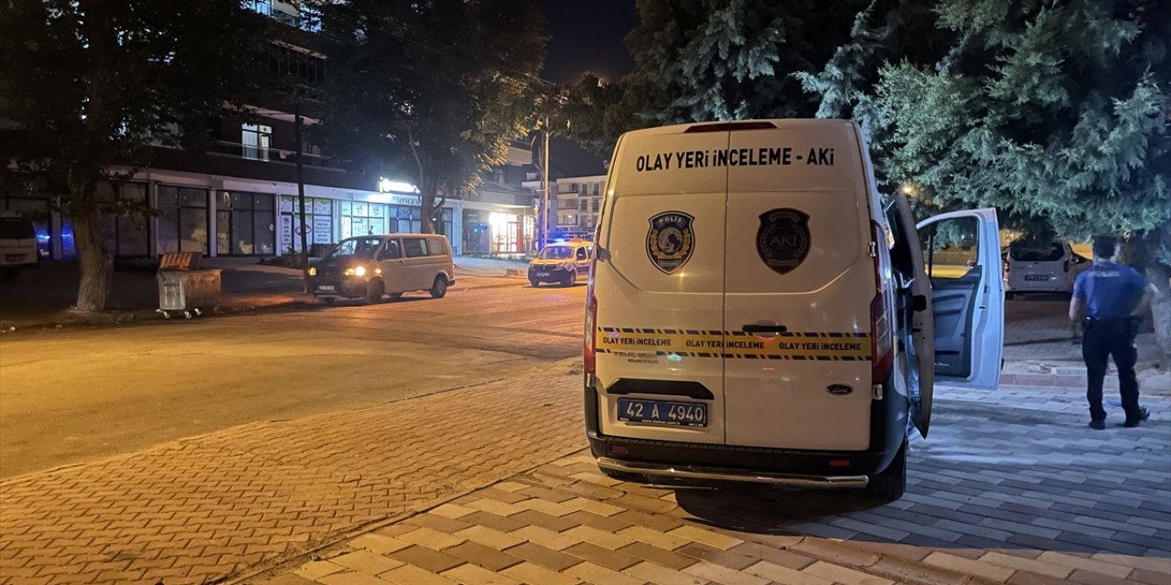 Konya’da sigara kavgasında oğlu tarafından öldürülen Ahmet Bıyıklı toprağa verildi