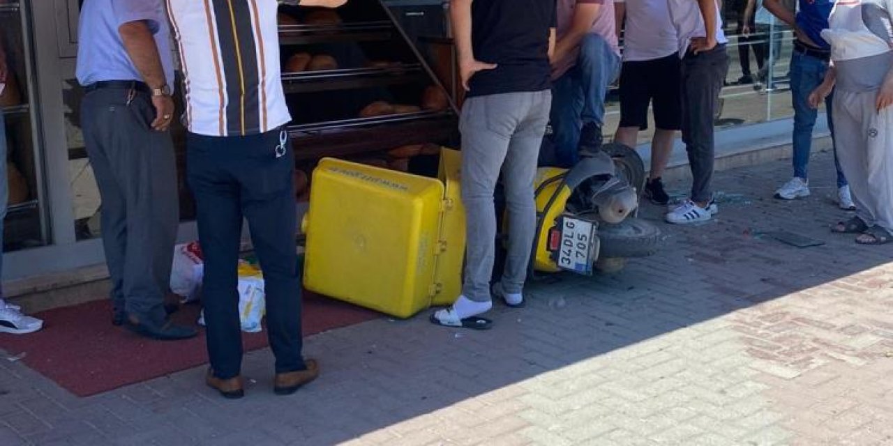 Çaldığı motosikletle kaza yapınca yakalandı