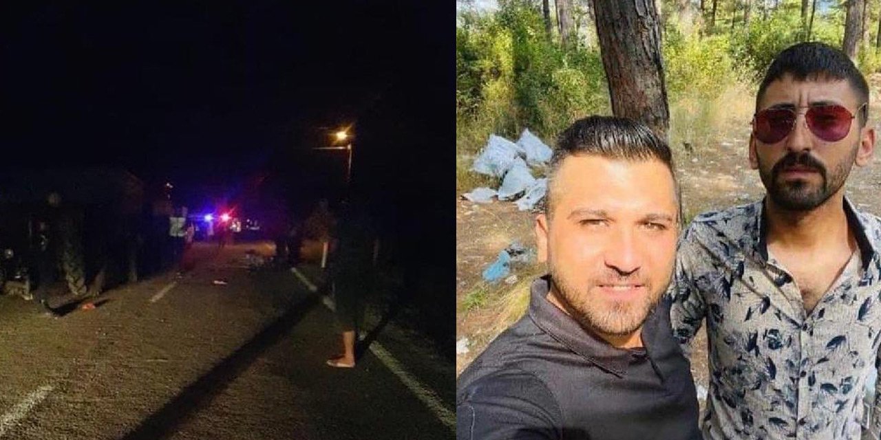 Traktör ile motosiklet çarpıştı: 2 ölü