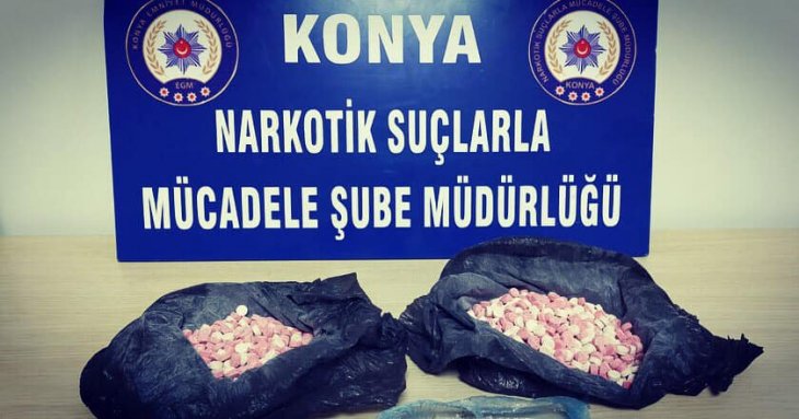 Konya’da uyuşturucu operasyonu: 8 kişi gözaltına alındı