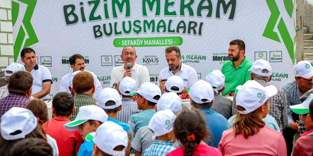 Bizim Meram Buluşmaları ile çalışmalara yön veriliyor