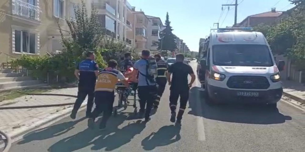 Yangında evde mahsur kalan karı-kocayı ölüm ayırdı