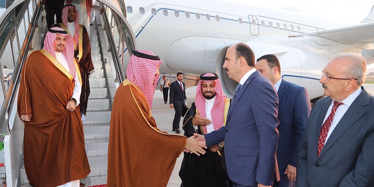 Suudi Prens Abdulaziz bin Turki el-Faysal Konya’da