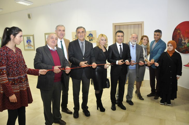 Konya'da 'Selçuklu’dan İzler' Plastik Sanatlar Sergisi açıldı