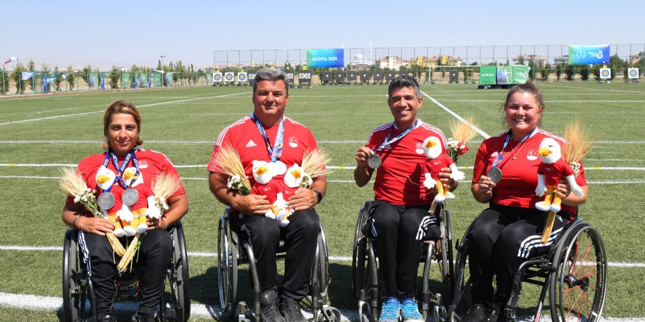 Para okçulukta madalyalar Türk ve İranlı sporcuların
