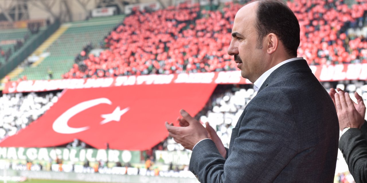 Son Dakika: Başkan Altay’dan Konya Büyükşehir Stadyumu zemini açıklaması