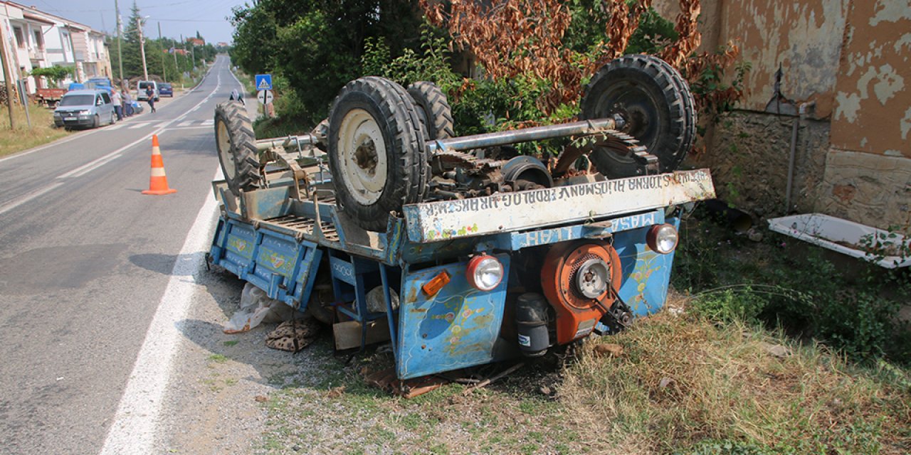 Son Dakika: Konya'da patpat ağaca çarptı, sürücü öldü