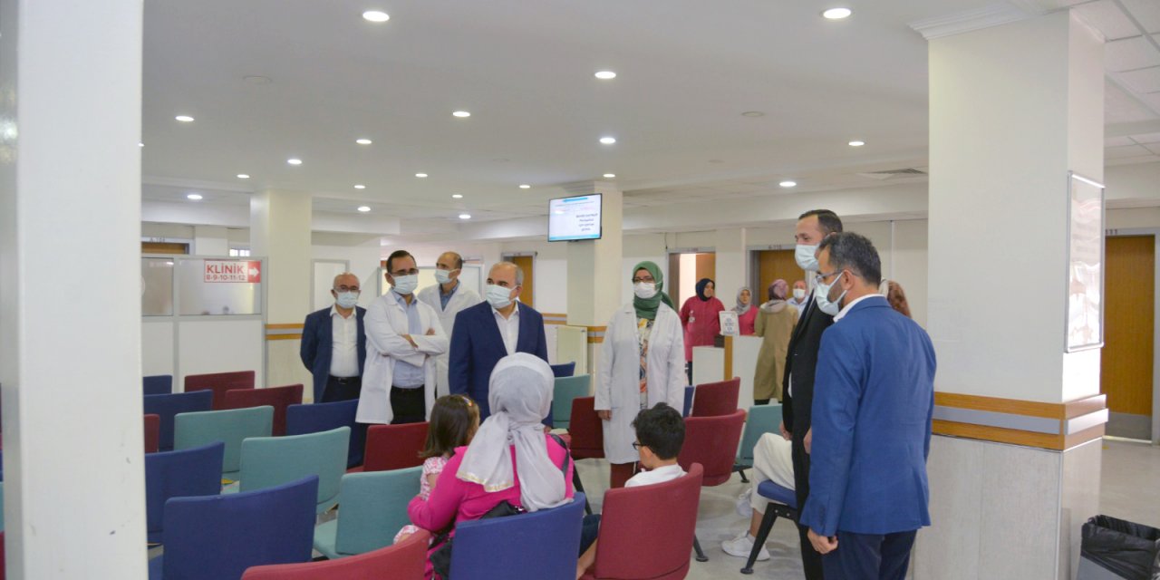 Meram Devlet Hastanesi’nde Çocuk Diş Polikliniği açıldı