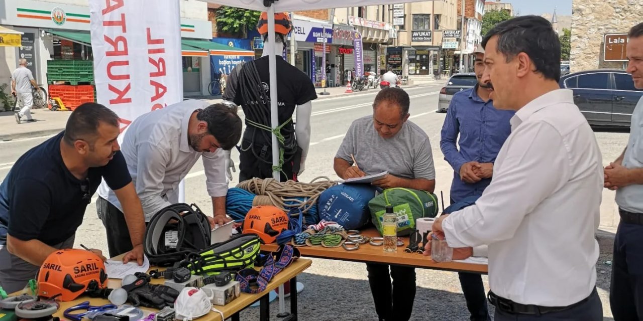 Konya Ilgın’da vatandaşlara deprem eğitimi verildi