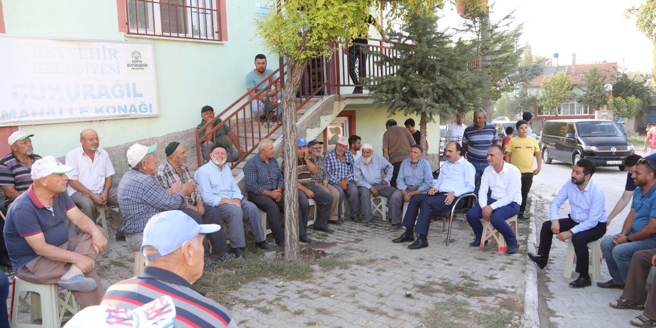 Başkan Altay Beyşehir’de vatandaşlarla buluştu