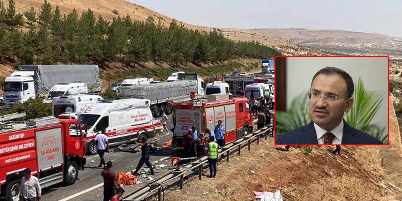 Adalet Bakanı Bozdağ'dan 16 kişinin öldüğü kazaya ilişkin açıklama