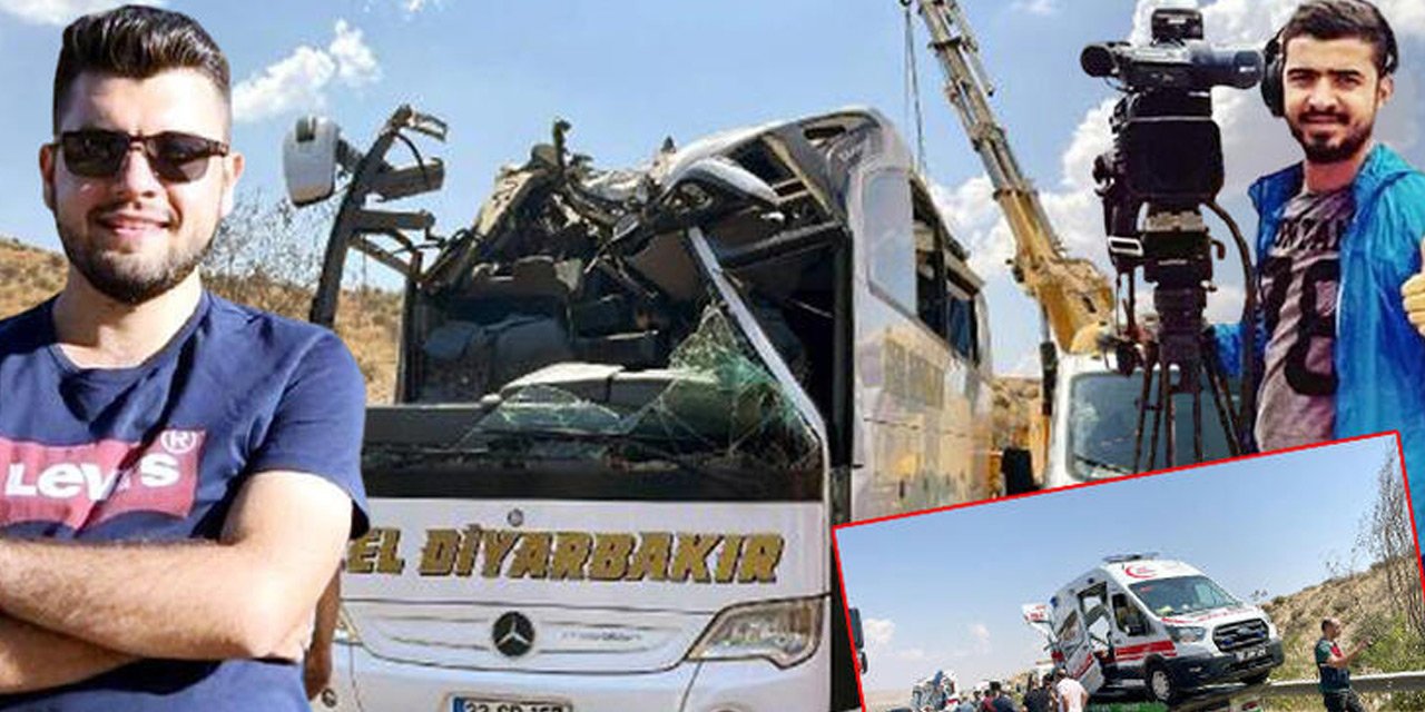 Kazada hayatını kaybeden iki gazeteci dualarla toprağa verildi