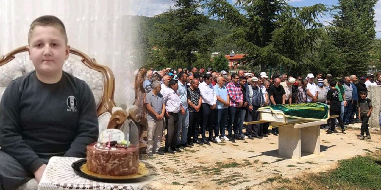 Konya’da kazara tüfekle vurularak ölen 10 yaşındaki çocuk toprağa verildi