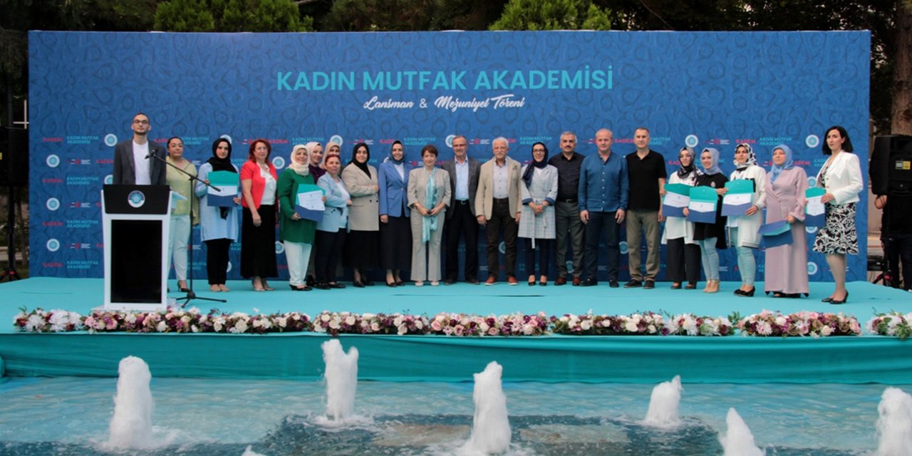 Konya’da Kadın Mutfak Akademisi eğitimleri tamamlandı