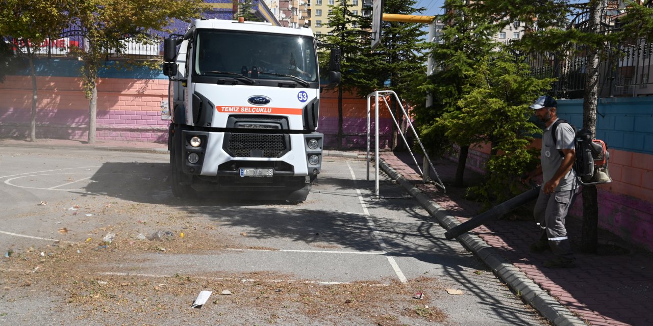 Selçuklu’da okullar yeni eğitim-öğretim yılına hazırlanıyor