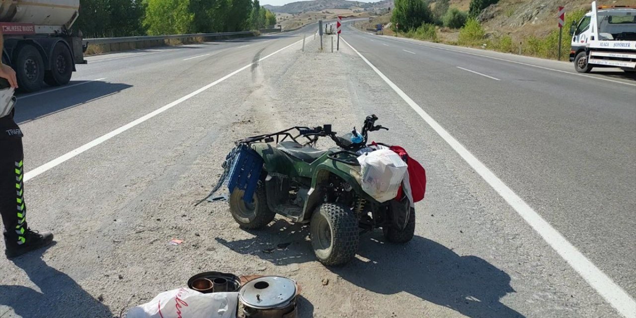 TIR’ın çarptığı ATV sürücüsü Yeter Mavili hayatını kaybetti