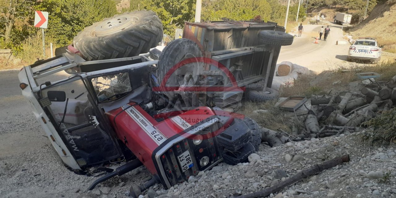Konya’da traktörün altında kalan çiftçi hayatını kaybetti