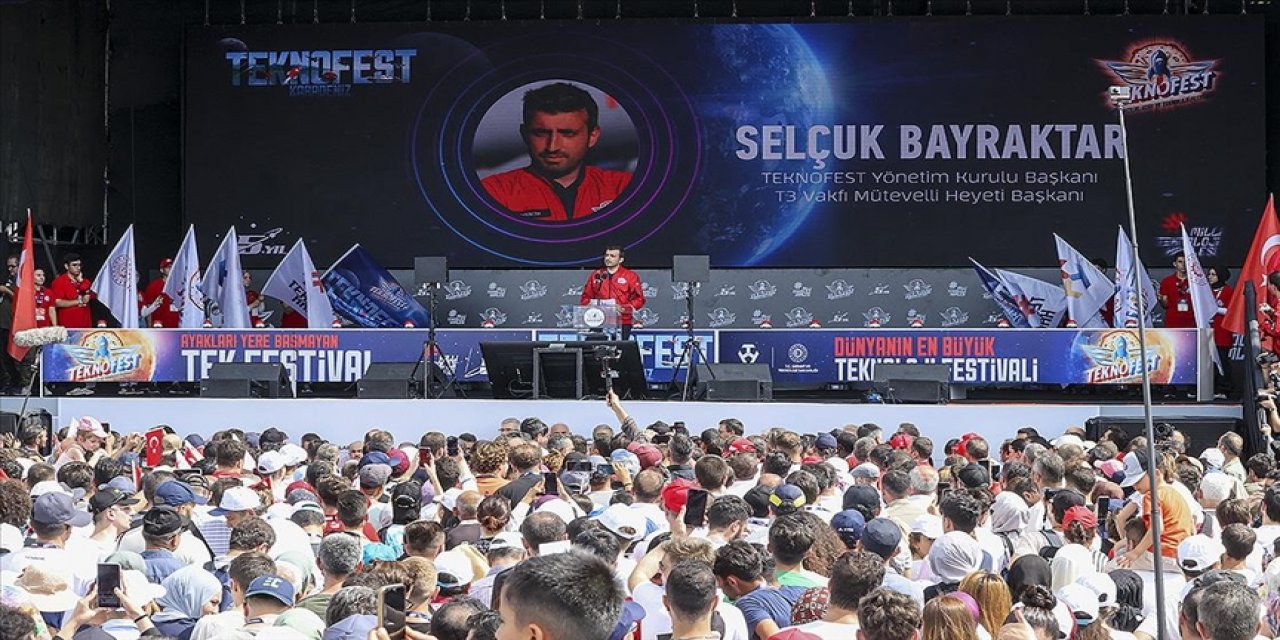 Selçuk Bayraktar: TEKNOFEST KARADENİZ'e 600 bin genç başvurdu