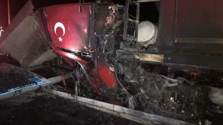 Konya'da feci kaza: 1 ölü