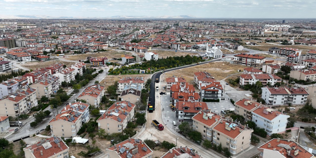 Selçuklu’da yollar daha konforlu hale getiriliyor