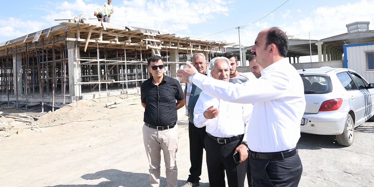 Başkan Altay Akşehir Hayvan Barınağı ve Bakımevi İnşaatını İnceledi