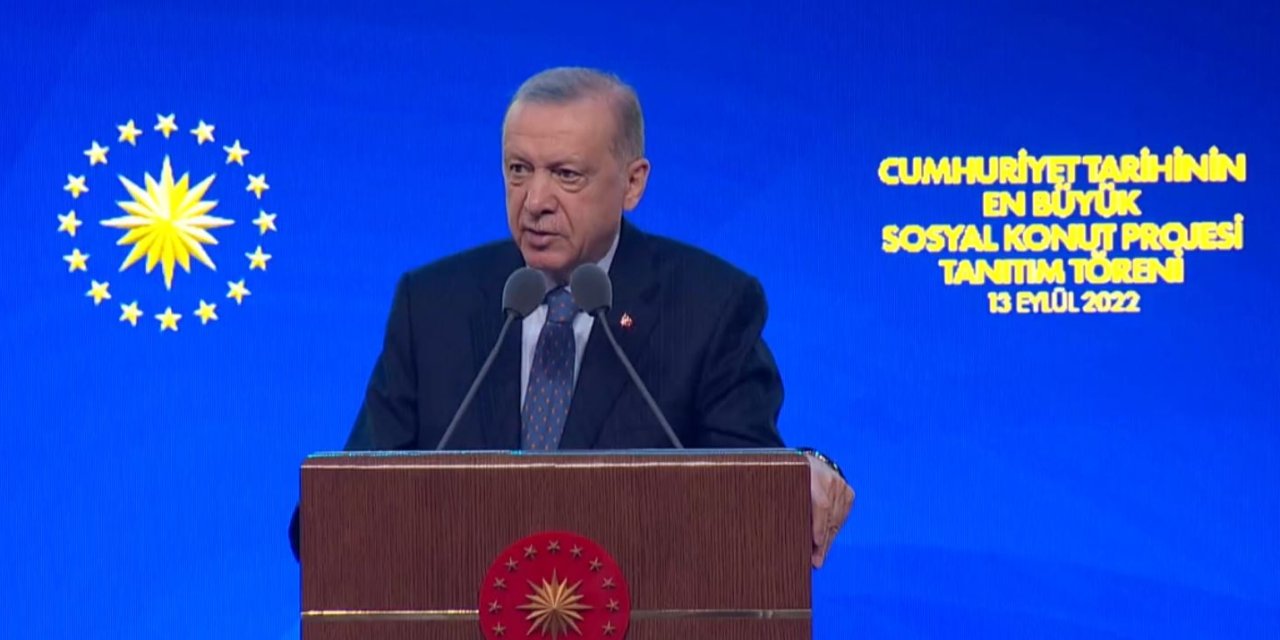 Cumhurbaşkanı Erdoğan’dan son dakika sosyal konut açıklaması