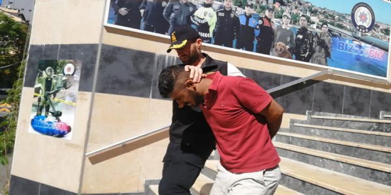 22 suç kaydı bulunan şüpheli polisin kimlik sorgulama cihazını çaldı